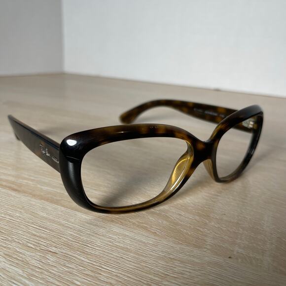 Ray-Ban JACKIE OHH RB4101 710 Cat Eye Tortoise Shell Italy FRAMES ONLY - Picture 1 of 8